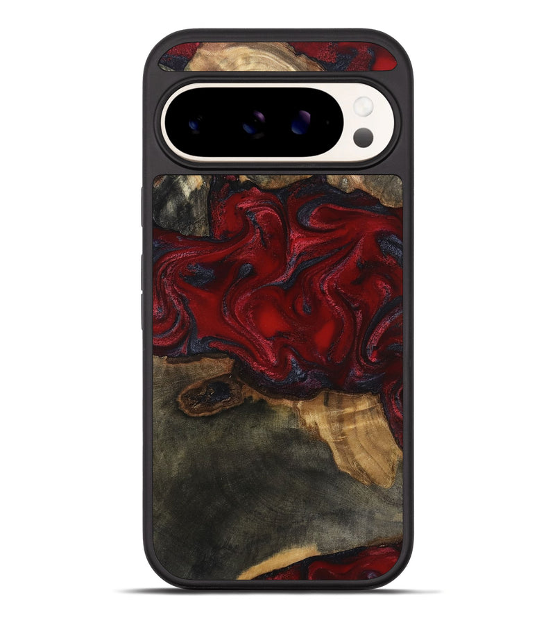 Pixel 10 Pro XL Wood Phone Case - Lina (Red, 815509)