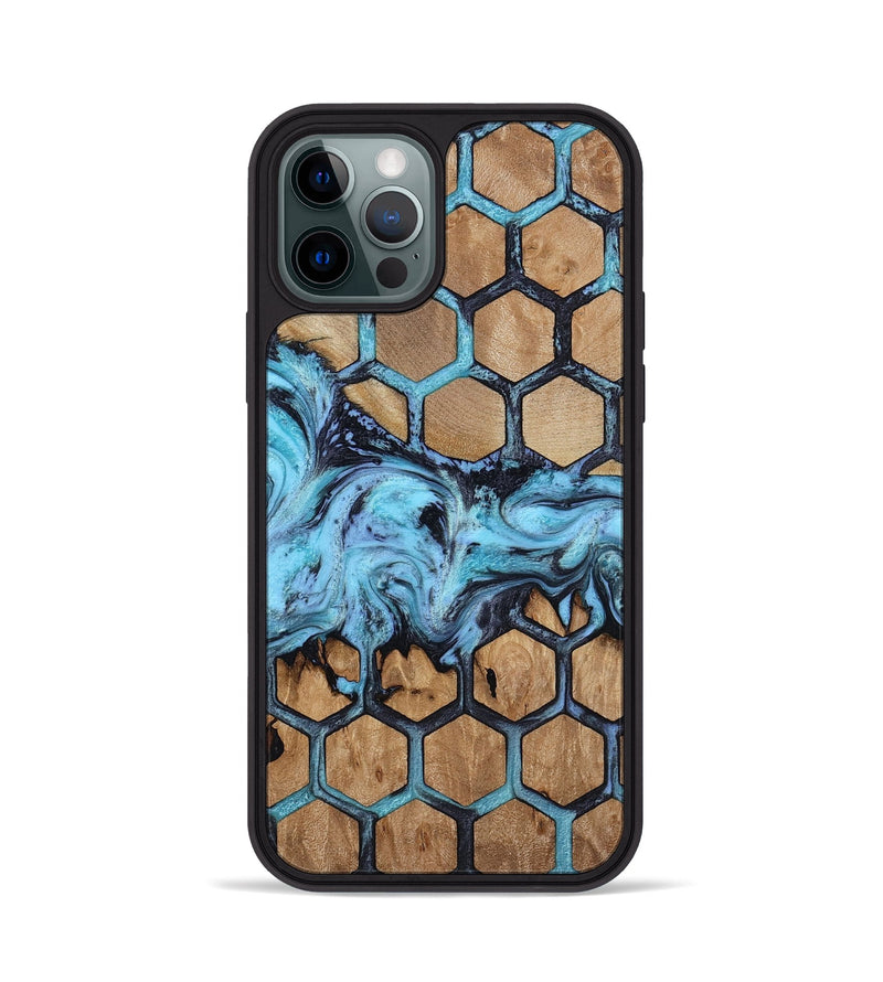 iPhone 12 Pro Wood Phone Case - Jeffrey (Pattern, 815511)