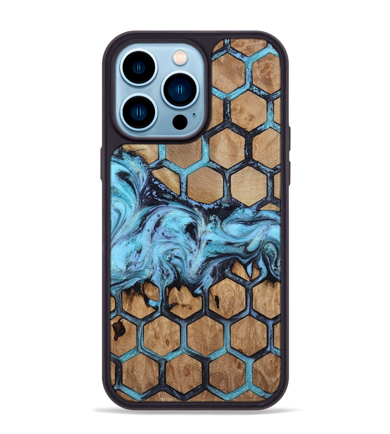 iPhone 14 Pro Max Wood Phone Case - Jeffrey (Pattern, 815511)