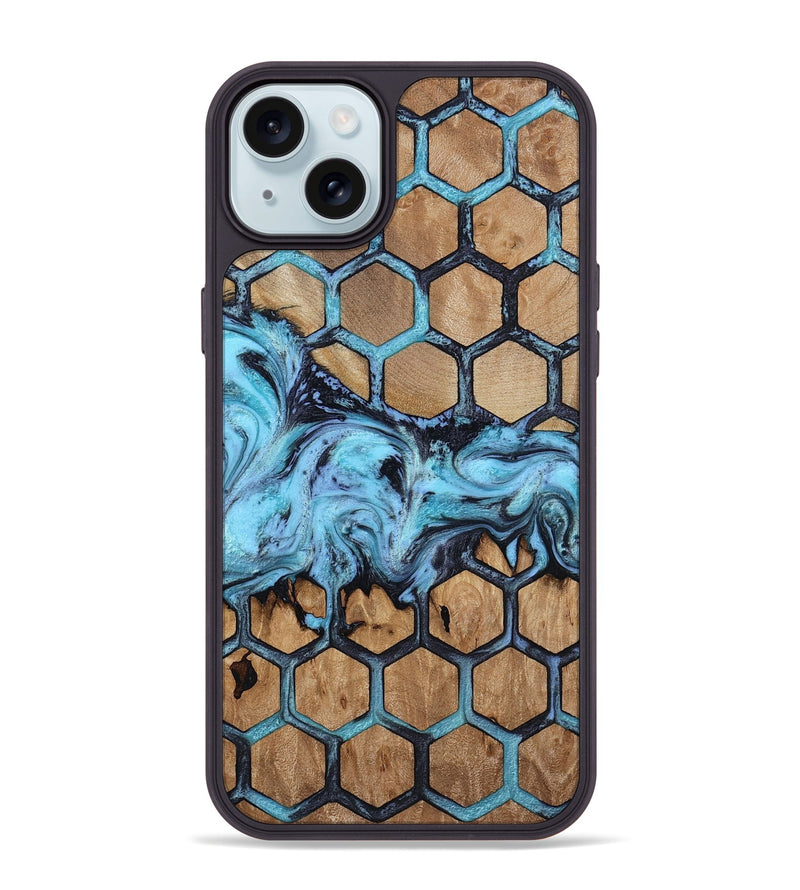 iPhone 15 Plus Wood Phone Case - Jeffrey (Pattern, 815511)