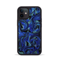 iPhone 12 ResinArt Phone Case - Mabelle (Blue, 815520)