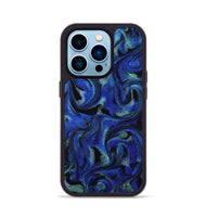 iPhone 14 Pro ResinArt Phone Case - Mabelle (Blue, 815520)