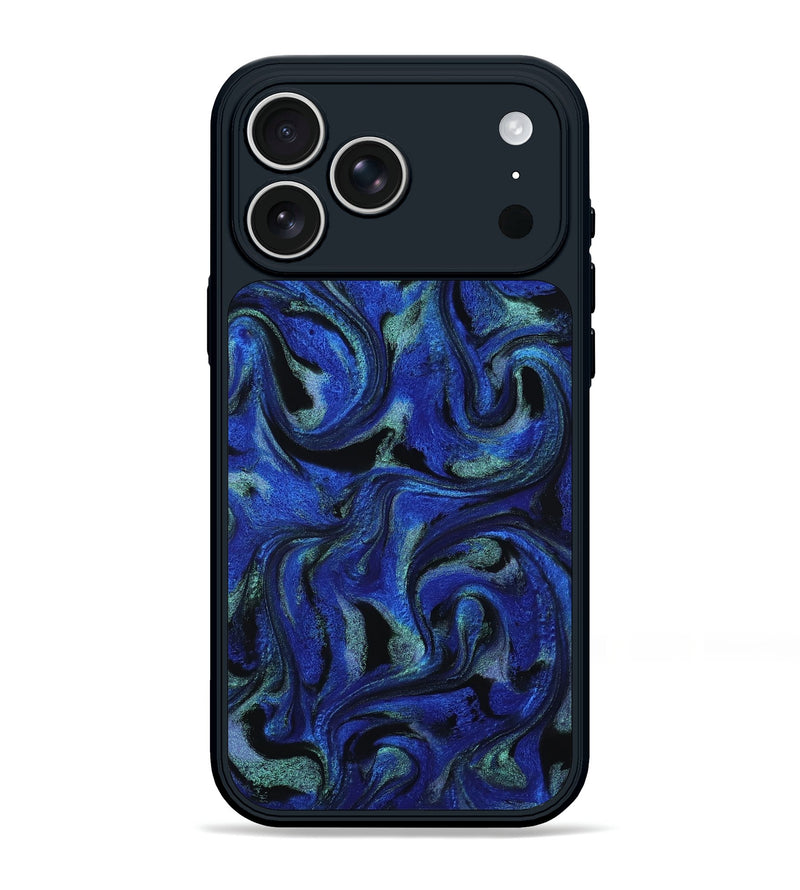 iPhone 17 Pro Max ResinArt Phone Case - Mabelle (Blue, 815520)