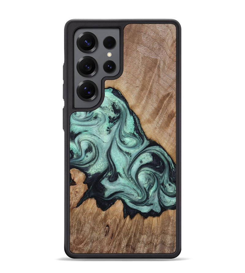 Galaxy S25 Ultra Wood Phone Case - Latanya (Green, 815526)