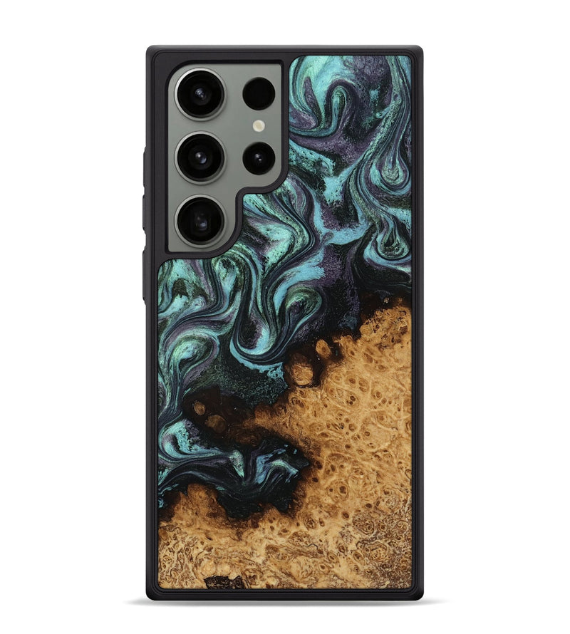 Galaxy S24 Ultra Wood Phone Case - Cali (Green, 815527)