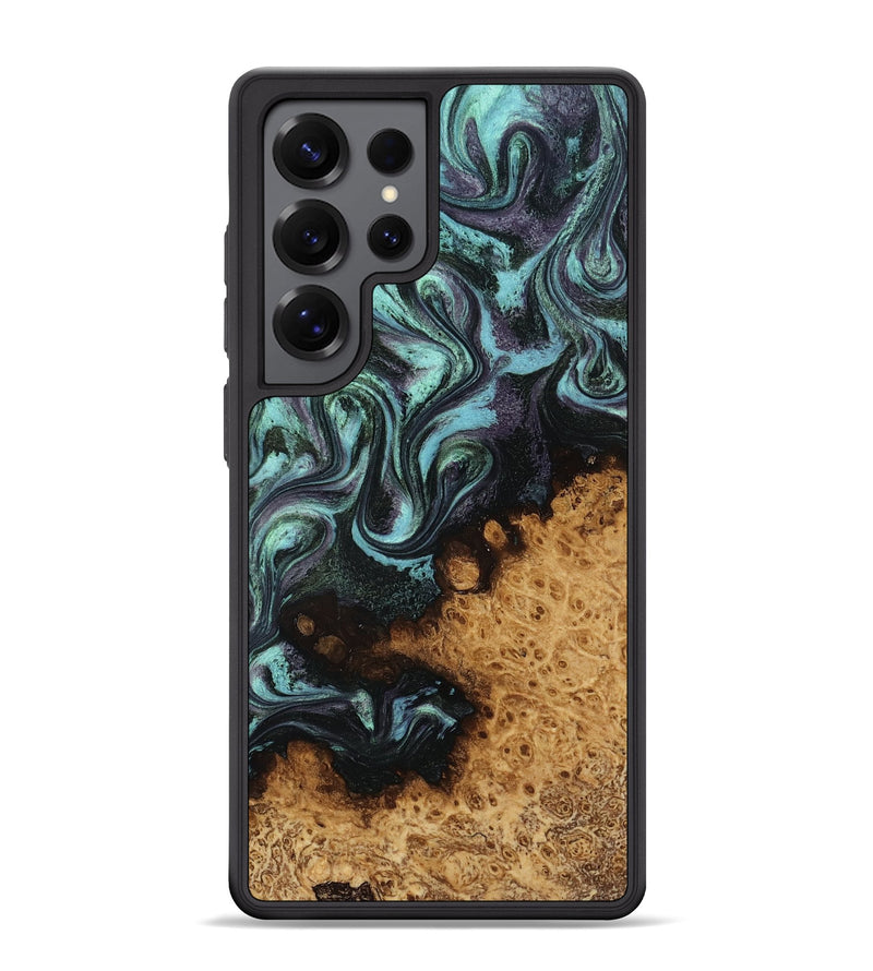Galaxy S25 Ultra Wood Phone Case - Cali (Green, 815527)