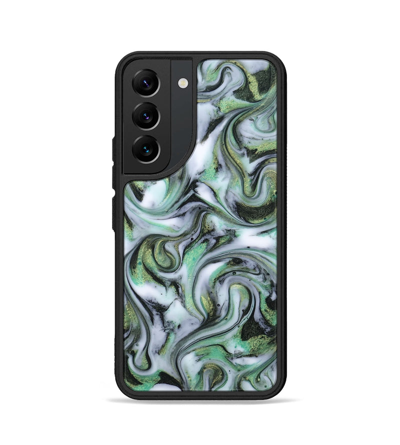 Galaxy S22 ResinArt Phone Case - Justine (Green, 815528)
