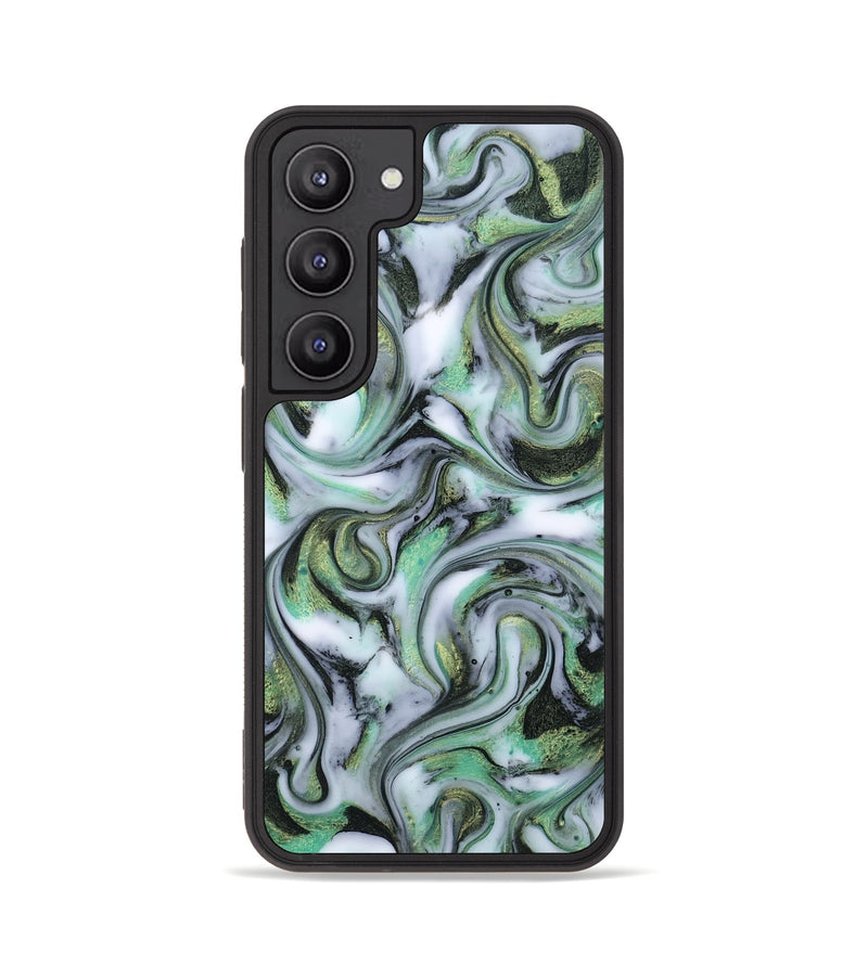 Galaxy S23 ResinArt Phone Case - Justine (Green, 815528)