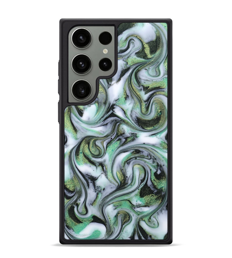 Galaxy S24 Ultra ResinArt Phone Case - Justine (Green, 815528)