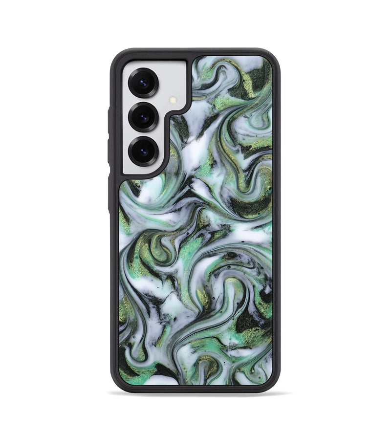 Galaxy S25 ResinArt Phone Case - Justine (Green, 815528)