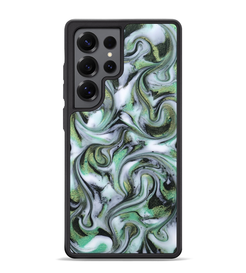 Galaxy S25 Ultra ResinArt Phone Case - Justine (Green, 815528)