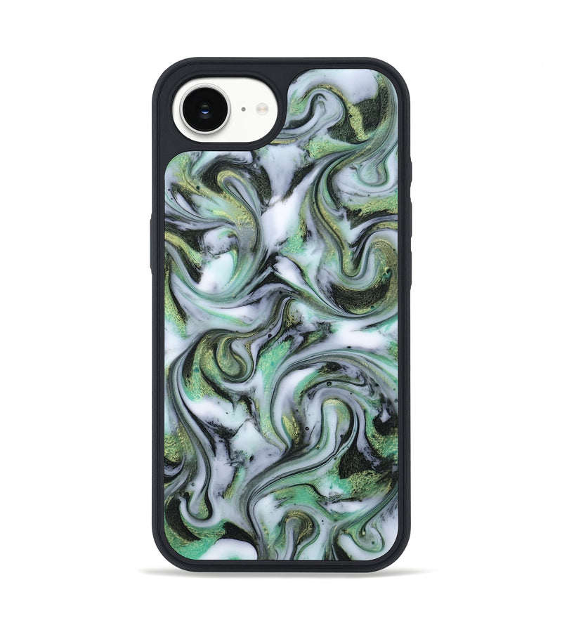 iPhone 16e ResinArt Phone Case - Justine (Green, 815528)