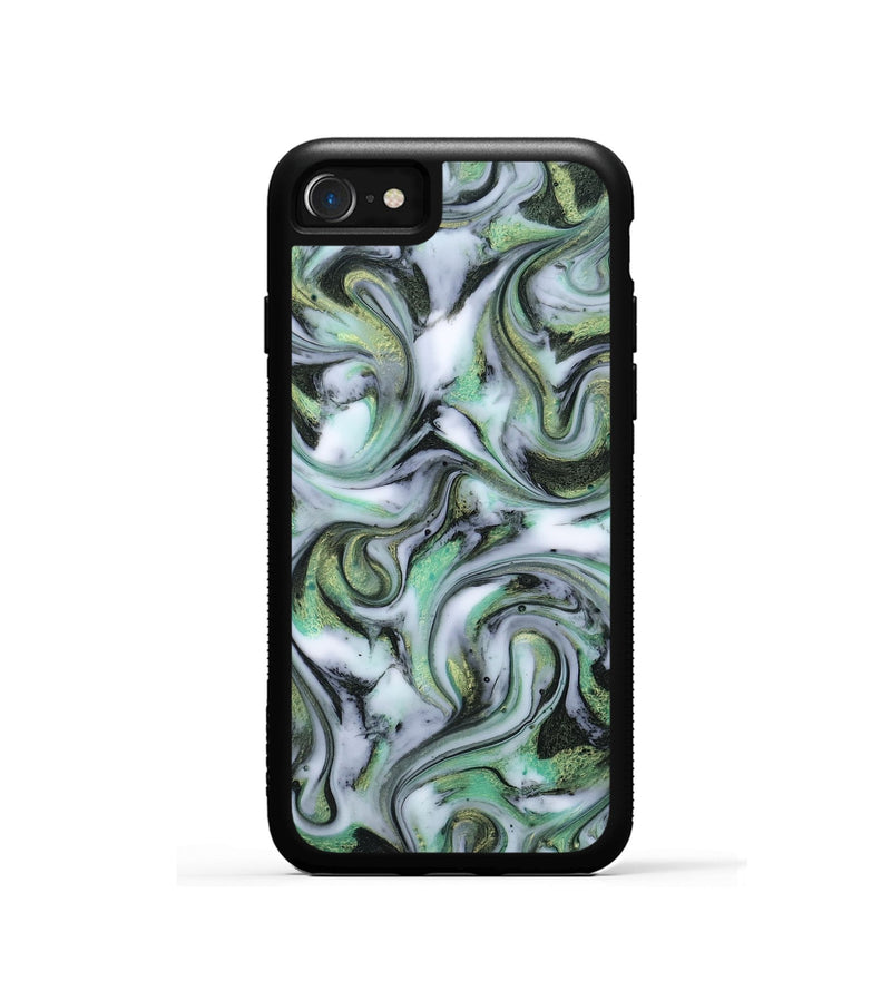 iPhone SE ResinArt Phone Case - Justine (Green, 815528)