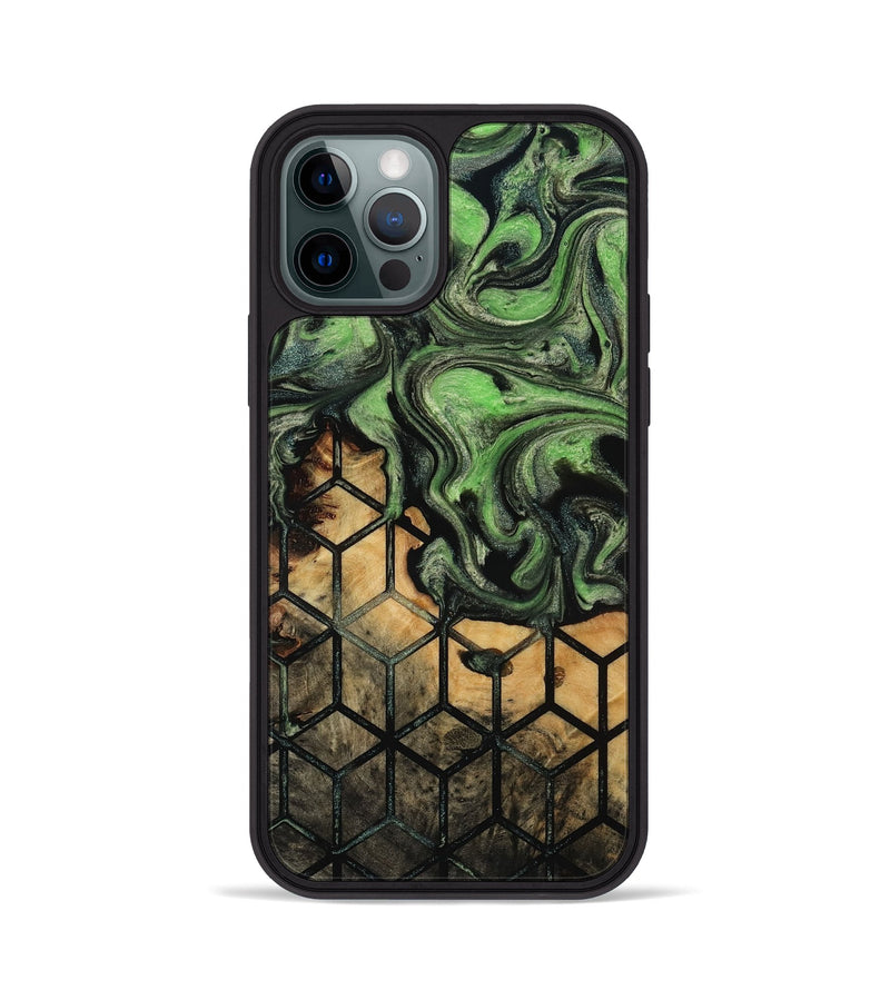 iPhone 12 Pro Wood Phone Case - Everly (Pattern, 815543)