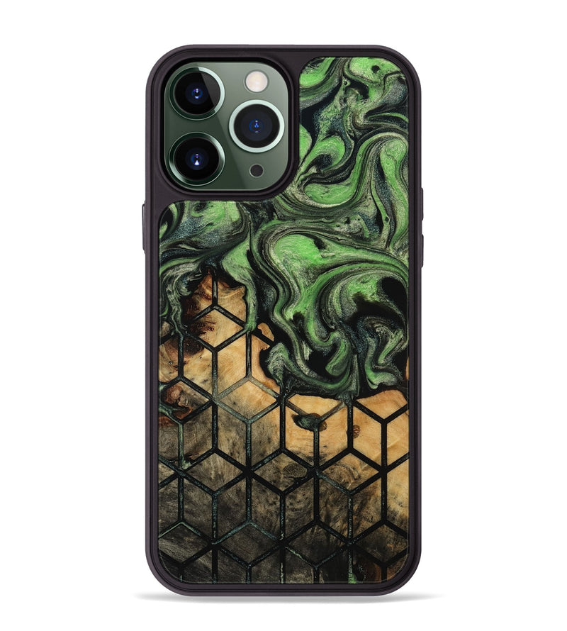 iPhone 13 Pro Max Wood Phone Case - Everly (Pattern, 815543)