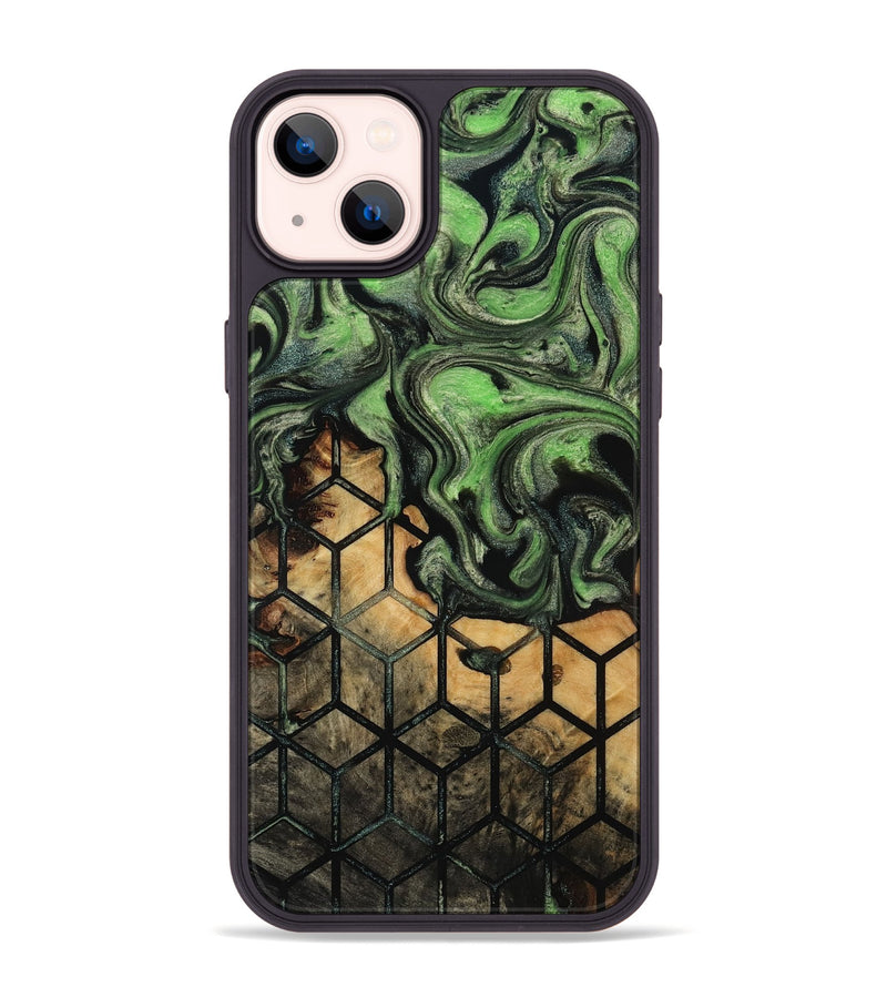 iPhone 14 Plus Wood Phone Case - Everly (Pattern, 815543)