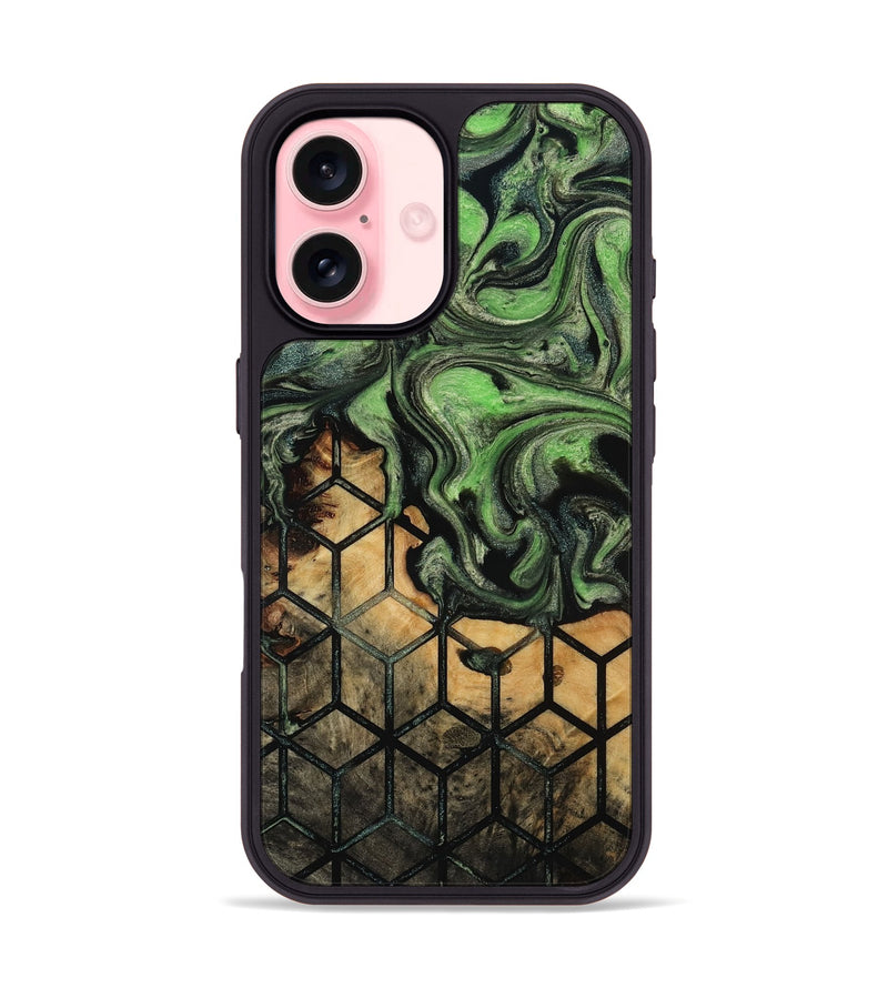 iPhone 16 Wood Phone Case - Everly (Pattern, 815543)