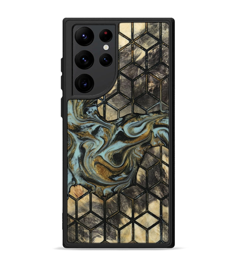 Galaxy S22 Ultra Wood Phone Case - Sarina (Pattern, 815550)
