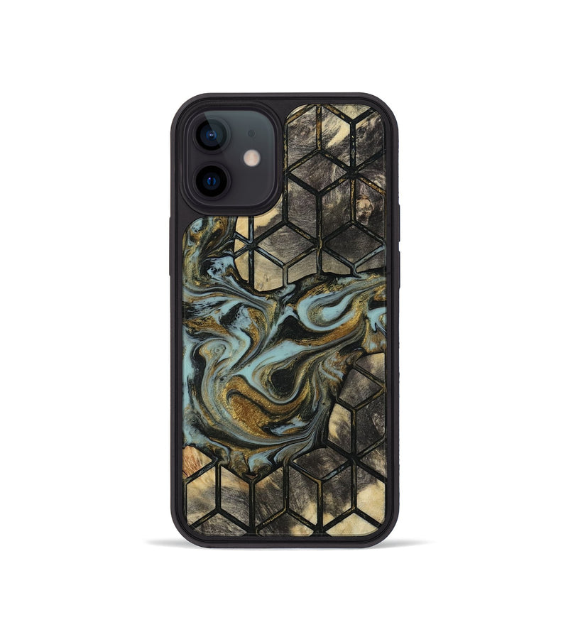 iPhone 12 mini Wood Phone Case - Sarina (Pattern, 815550)