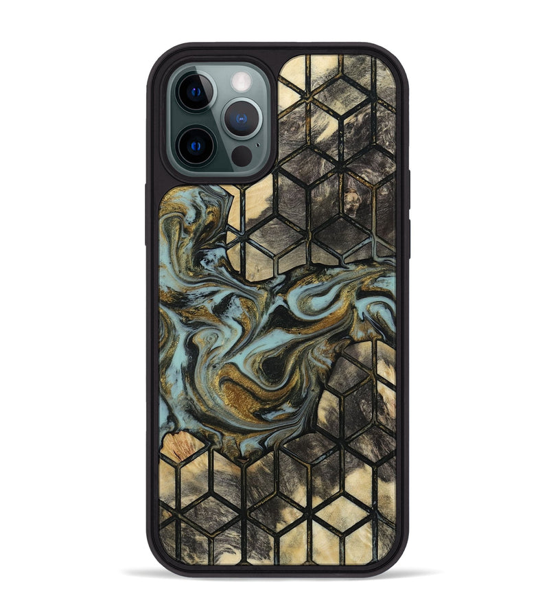 iPhone 12 Pro Max Wood Phone Case - Sarina (Pattern, 815550)
