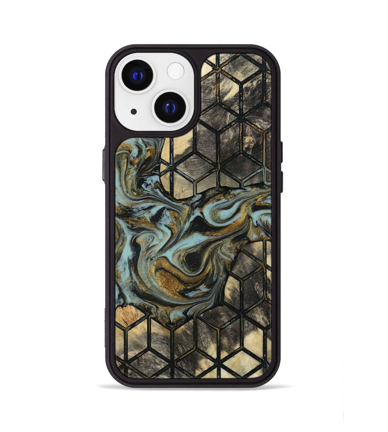 iPhone 13 Wood Phone Case - Sarina (Pattern, 815550)