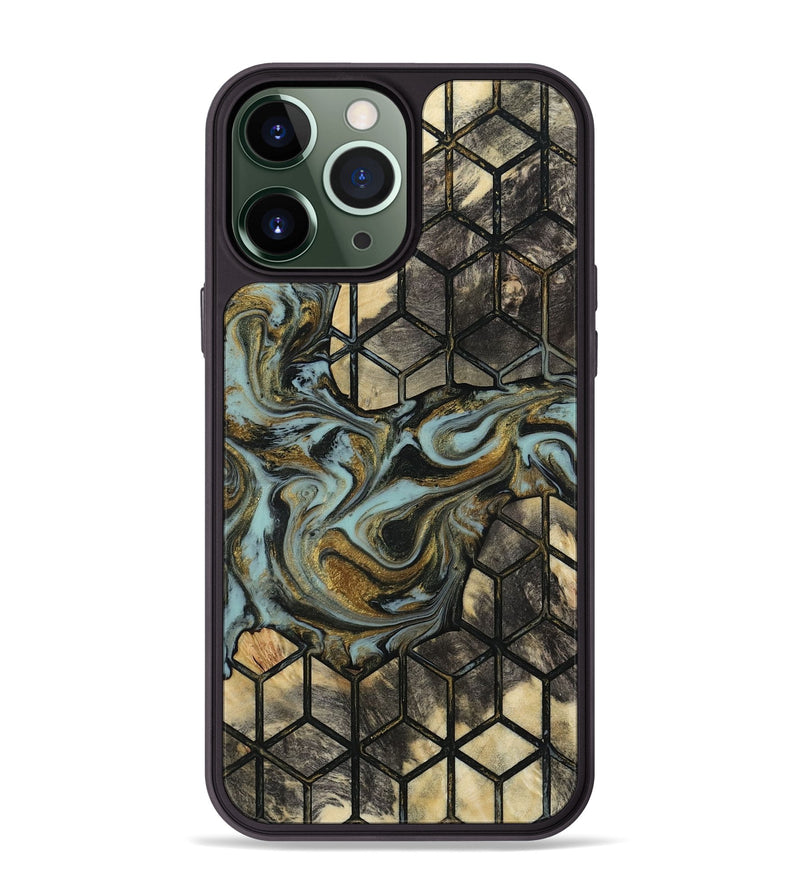iPhone 13 Pro Max Wood Phone Case - Sarina (Pattern, 815550)