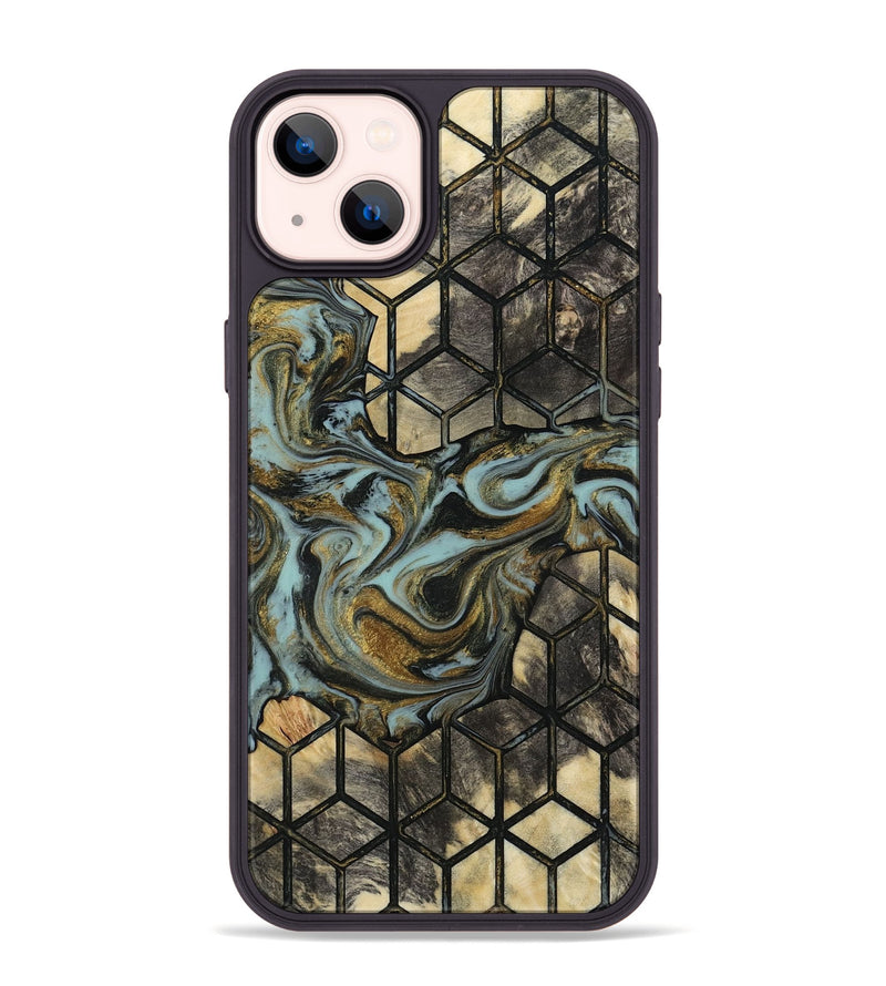 iPhone 14 Plus Wood Phone Case - Sarina (Pattern, 815550)