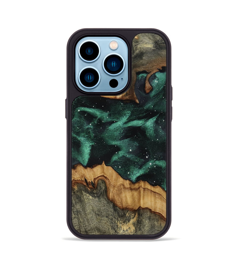 iPhone 14 Pro Wood Phone Case - Kalyn (Cosmos, 815552)