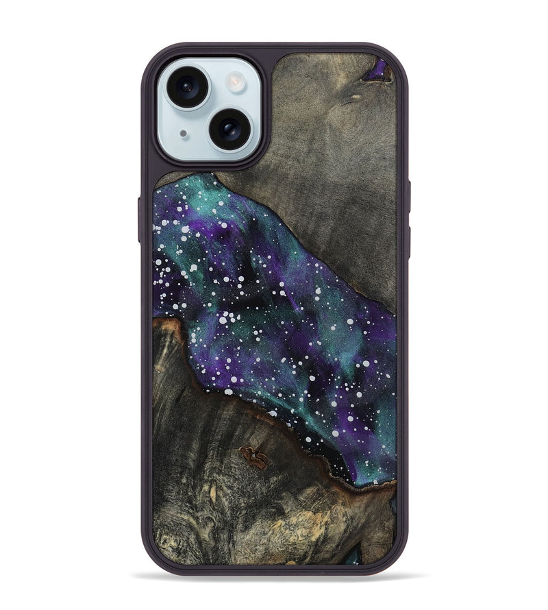 iPhone 15 Plus Wood Phone Case - Toccara (Cosmos, 815553)