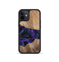 iPhone 12 mini Wood Phone Case - Areli (Cosmos, 815559)
