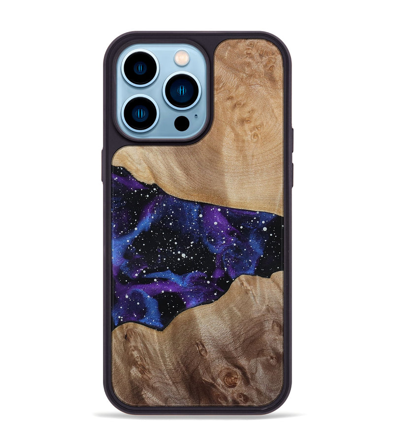 iPhone 14 Pro Max Wood Phone Case - Areli (Cosmos, 815559)