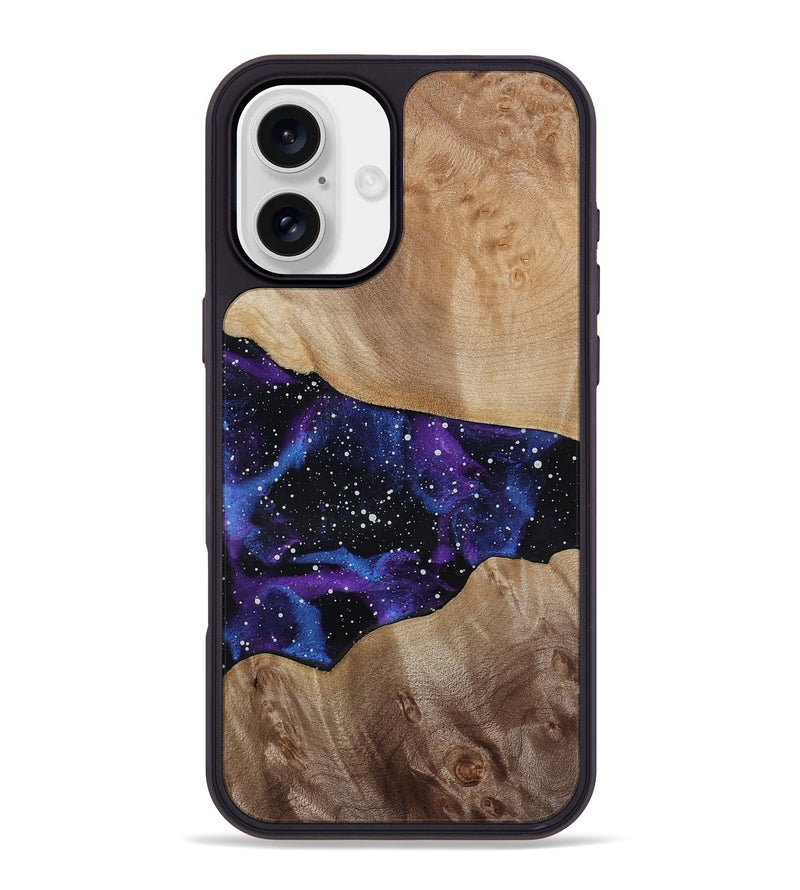 iPhone 16 Plus Wood Phone Case - Areli (Cosmos, 815559)