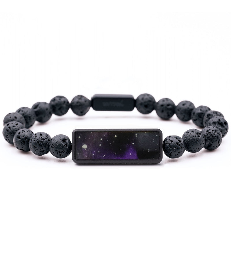 Lava Bead ResinArt Bracelet - Elias (Cosmos, 815605)