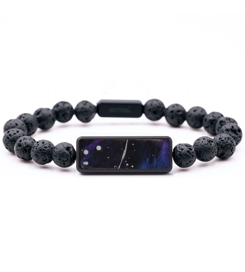 Lava Bead ResinArt Bracelet - Dennis (Cosmos, 815609)