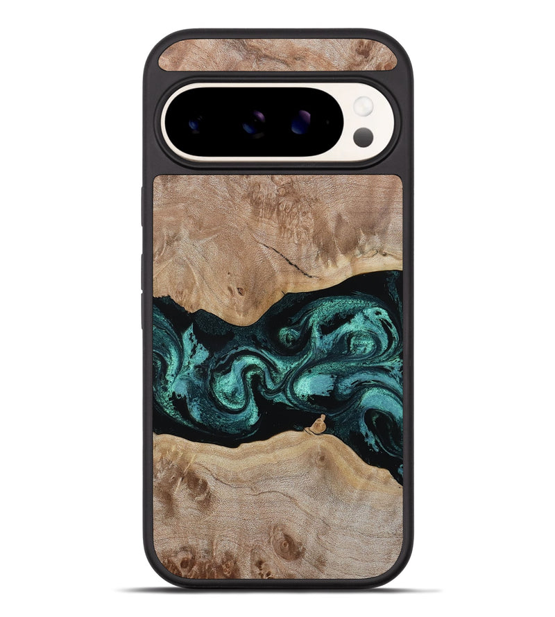 Pixel 9 Pro XL Wood Phone Case - Saige (Green, 815653)