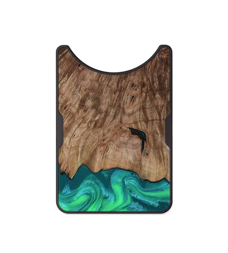 Alloy Wood Wallet - Vern (Green, 815654)
