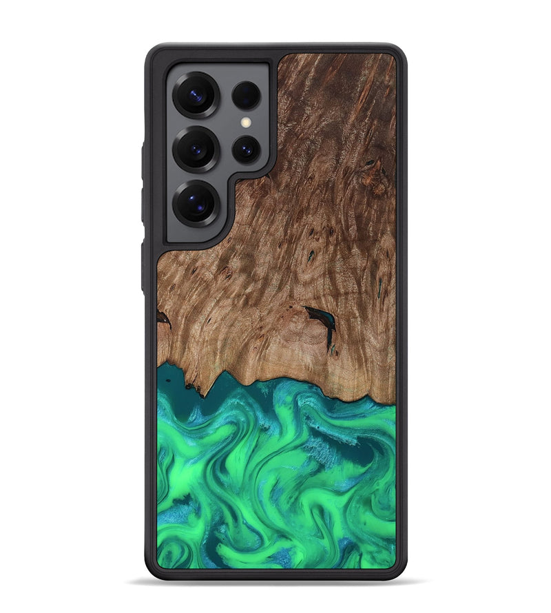 Galaxy S25 Ultra Wood Phone Case - Vern (Green, 815654)