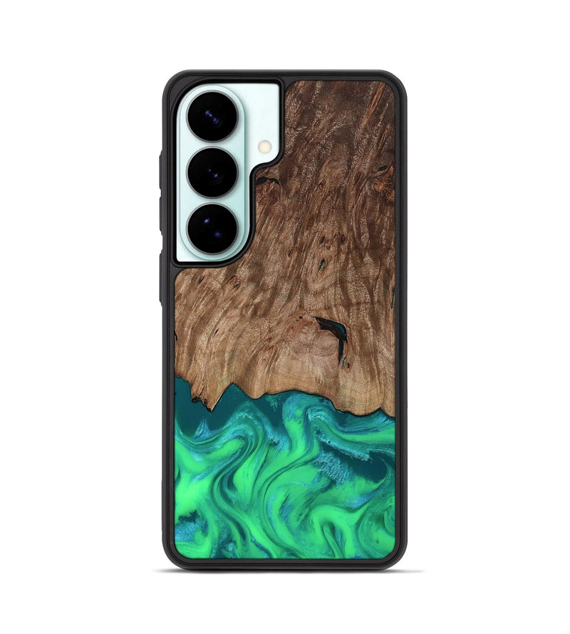 Galaxy S26 Wood Phone Case - Vern (Green, 815654)