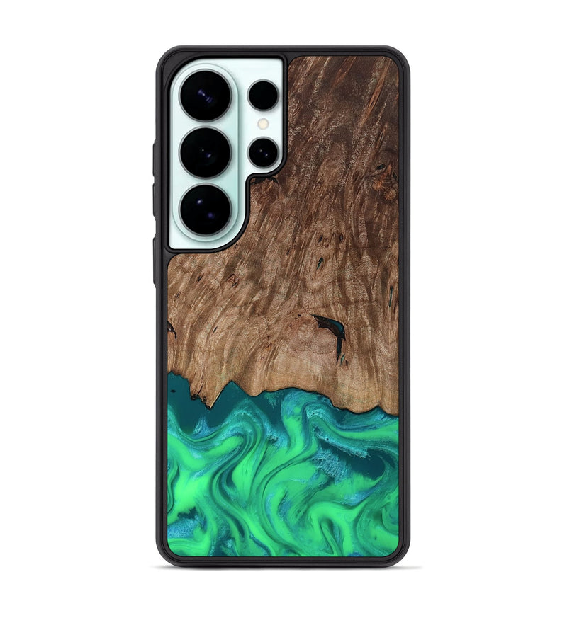 Galaxy S26 Ultra Wood Phone Case - Vern (Green, 815654)