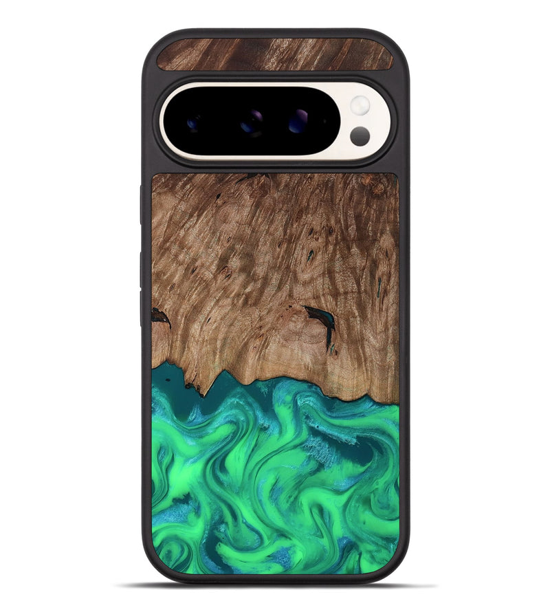 Pixel 9 Pro XL Wood Phone Case - Vern (Green, 815654)