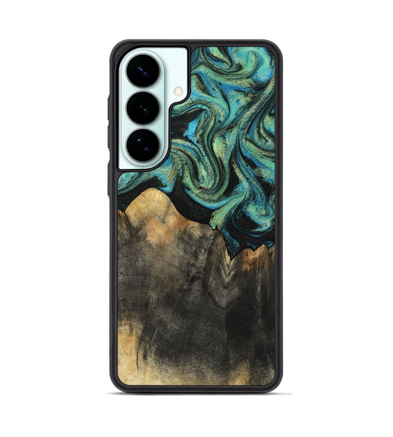 Galaxy S26 Plus Wood Phone Case - Grace (Green, 815655)