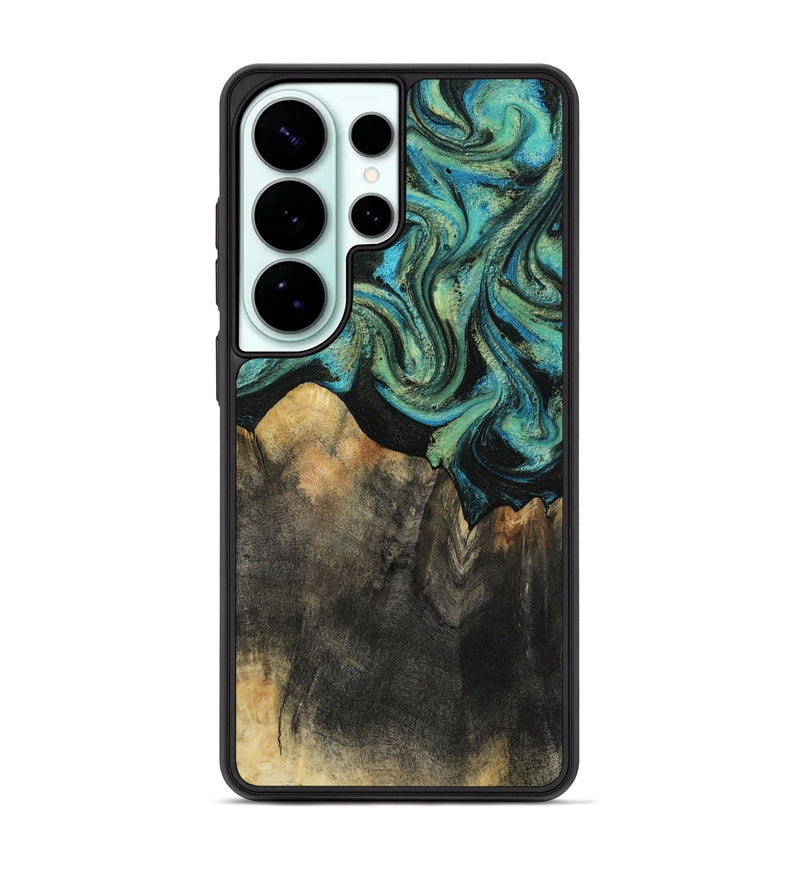 Galaxy S26 Ultra Wood Phone Case - Grace (Green, 815655)