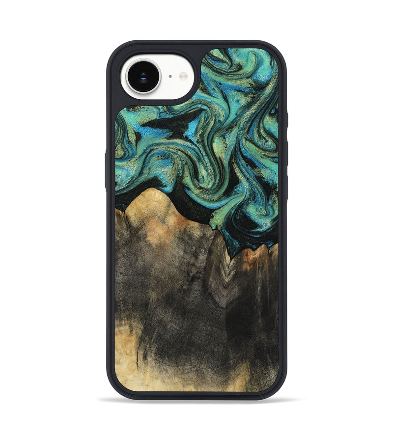 iPhone 17e Wood Phone Case - Grace (Green, 815655)