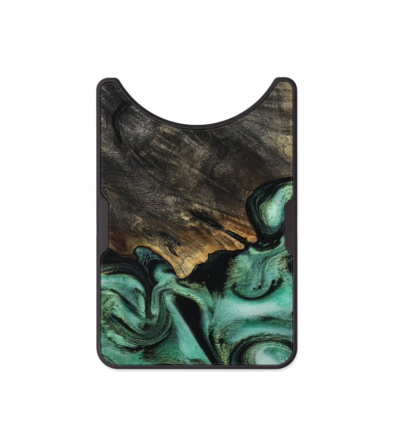 Alloy Wood Wallet - Devan (Green, 815657)