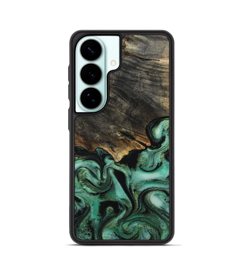 Galaxy S26 Wood Phone Case - Devan (Green, 815657)