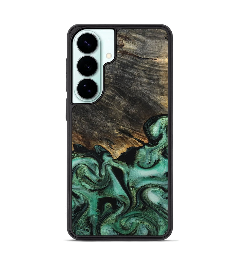 Galaxy S26 Plus Wood Phone Case - Devan (Green, 815657)