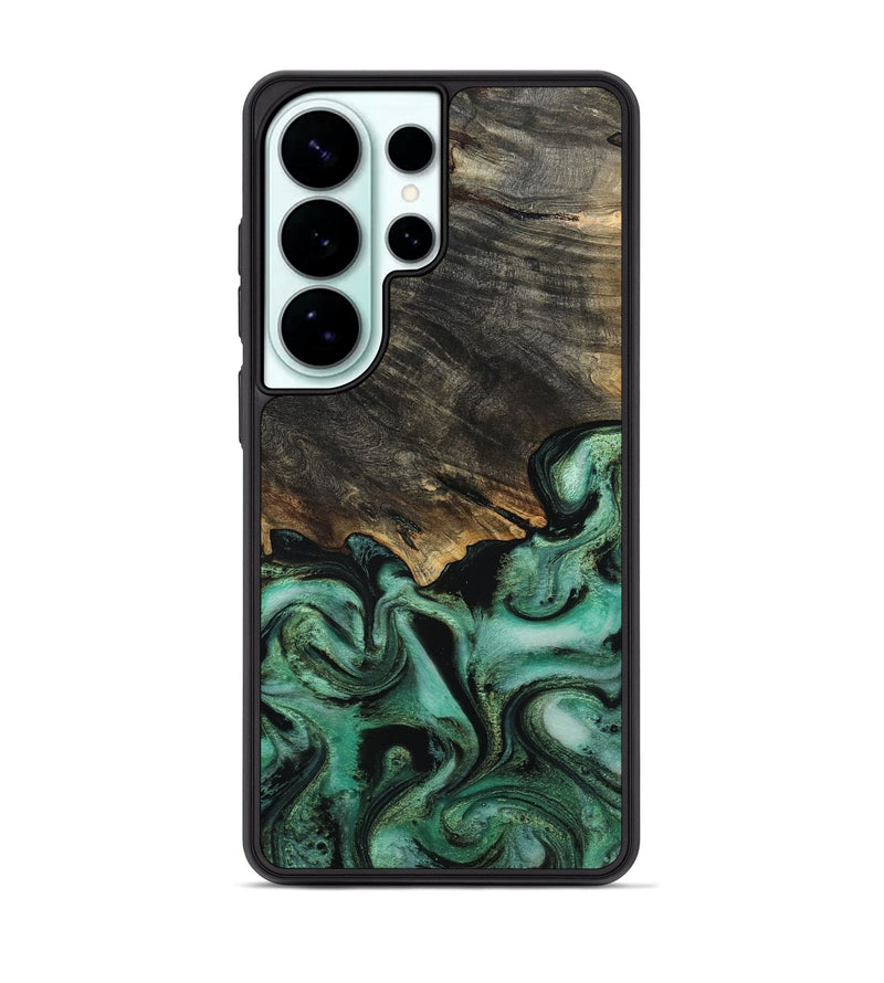 Galaxy S26 Ultra Wood Phone Case - Devan (Green, 815657)