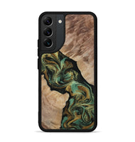 Galaxy S22 Plus Wood Phone Case - Deron (Green, 815658)
