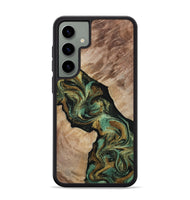 Galaxy S24 Plus Wood Phone Case - Deron (Green, 815658)