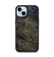 iPhone 15 Wood Phone Case - Brandi (Wood Burl, 815661)